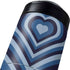 Blue Heart Pattern Yeti Colster Can Insulator Skin