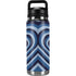 Blue Heart Pattern YETI Rambler 26oz Bottle Skin