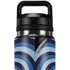 Blue Heart Pattern YETI Rambler 26oz Bottle Skin