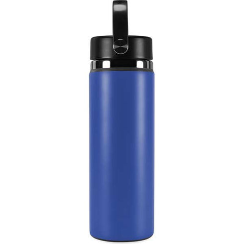 Blue Solid Hydro Flask 20oz Wide Mouth Skin