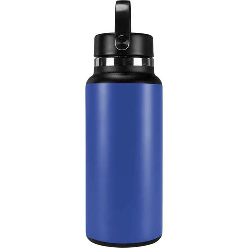 Blue Solid Hydro Flask 32oz Wide Mouth Skin