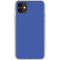 Blue iPhone 11 Clear Case
