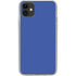 Blue iPhone 11 Clear Case