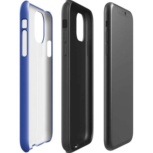 Blue Solid iPhone 11 Pro Max Impact Case