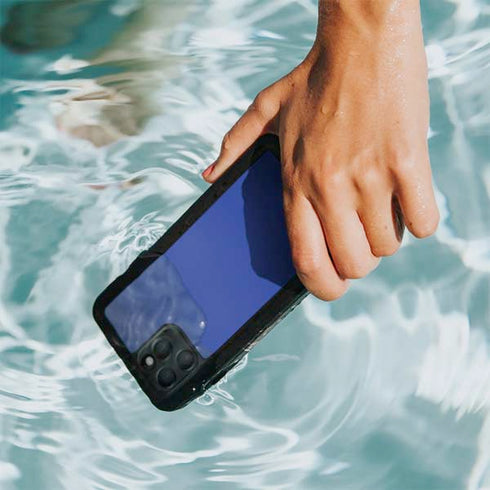 Blue Solid iPhone 11 Pro Max Waterproof Case