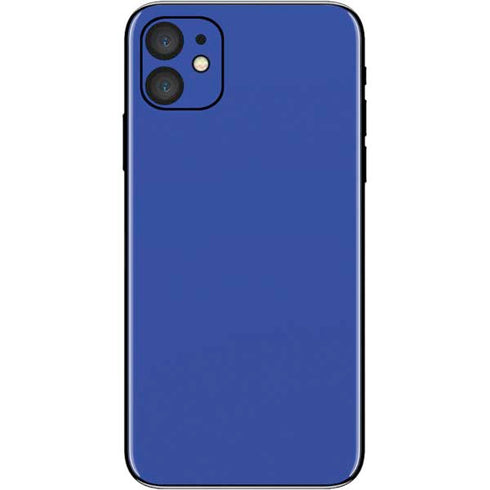 Blue Solid iPhone 11 Skin