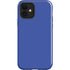 Blue Solid iPhone 12 Impact Case