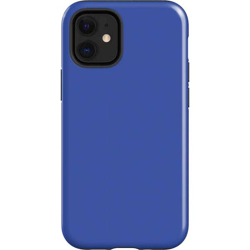 Blue Solid iPhone 12 Mini Impact Case