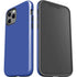 Blue Solid iPhone 12 Pro Impact Case