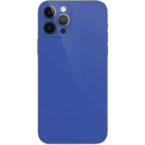Blue Solid iPhone 12 Pro Skin
