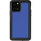 Blue Solid iPhone 12 Pro Waterproof Case
