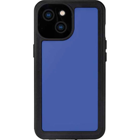 Blue Solid iPhone 13 Mini Waterproof Case