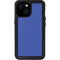 Blue Solid iPhone 13 Mini Waterproof Case