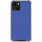 Blue Solid iPhone 14 Plus Clear Case