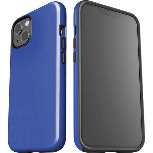 Blue Solid iPhone 14 Impact Case