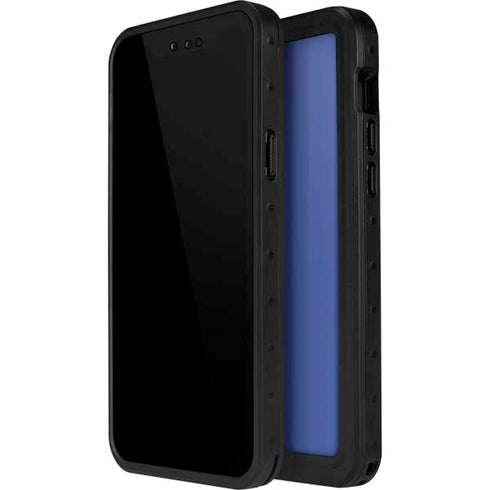 Blue Solid iPhone 14 Pro Max Waterproof Case