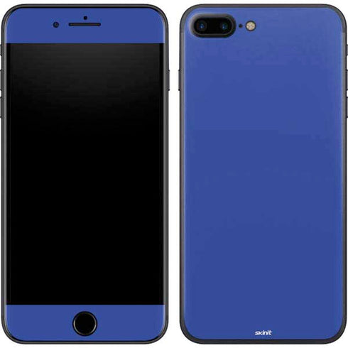 Blue Solid iPhone 7 Plus Skin