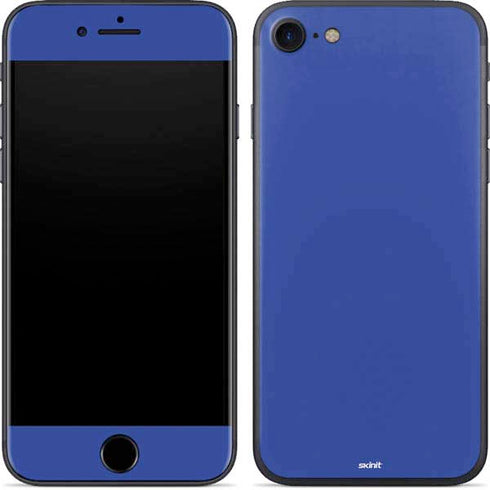 Blue Solid iPhone 8 Skin