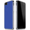 Blue Solid iPhone SE (2nd & 3rd Gen) Clear Case
