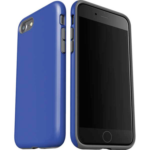 Blue Solid iPhone SE (2nd & 3rd Gen) Pro Case