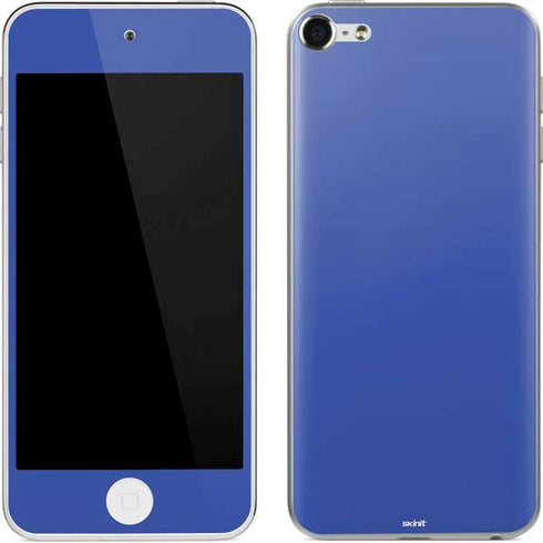 Blue Solid Apple iPod Skin