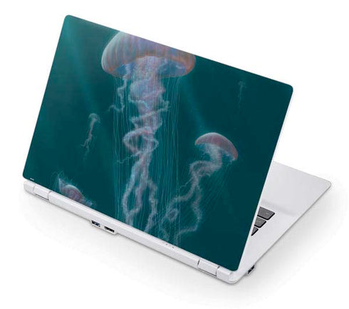 Vincent Hie Blue Jellyfish Acer Chromebook Skin
