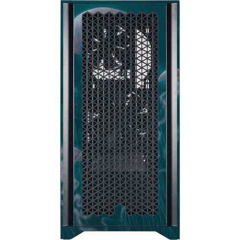 Vincent Hie Blue Jellyfish Corsair 4000D Tempered Glass Mid-Tower ATX Case Skin