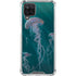 Vincent Hie Blue Jellyfish Galaxy A12 Clear Case