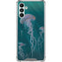 Vincent Hie Blue Jellyfish Galaxy A13 5G Clear Case