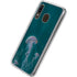 Vincent Hie Blue Jellyfish Galaxy A20 Clear Case