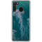 Vincent Hie Blue Jellyfish Galaxy A21 Clear Case