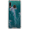 Vincent Hie Blue Jellyfish Galaxy A30 Clear Case