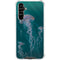 Blue Jellyfish by Vincent Hie Galaxy A54 5G Clear Case