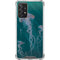 Vincent Hie Blue Jellyfish Galaxy A72 5G Clear Case