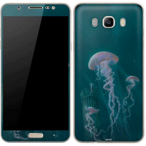 Vincent Hie Blue Jellyfish Galaxy J7 Skin