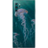 Vincent Hie Blue Jellyfish Galaxy Note 10 Plus Skin