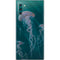 Vincent Hie Blue Jellyfish Galaxy Note 10 Skin