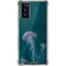 Vincent Hie Blue Jellyfish Galaxy Note20 5G Clear Case