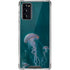 Vincent Hie Blue Jellyfish Galaxy Note20 5G Clear Case