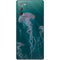 Vincent Hie Blue Jellyfish Galaxy Note20 5G Skin