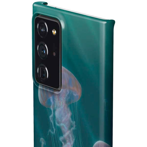 Vincent Hie Blue Jellyfish Galaxy Note20 Ultra 5G Lite Case