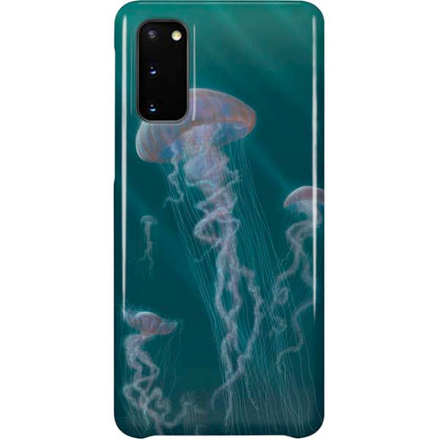 Vincent Hie Blue Jellyfish Galaxy S20 Lite Case