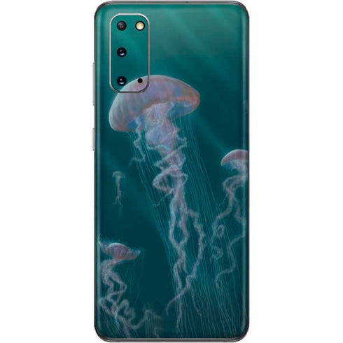 Vincent Hie Blue Jellyfish Galaxy S20 Skin