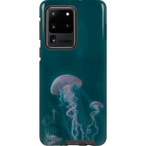 Vincent Hie Blue Jellyfish Galaxy S20 Ultra 5G Pro Case