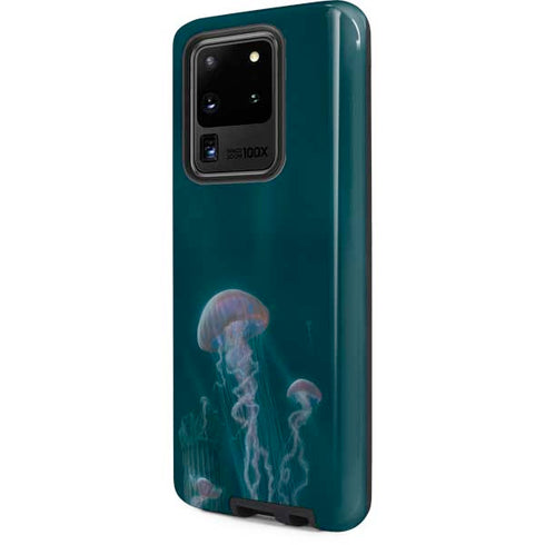 Vincent Hie Blue Jellyfish Galaxy S20 Ultra 5G Pro Case