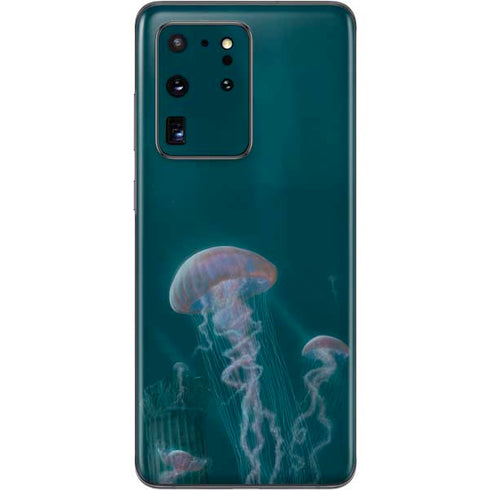 Vincent Hie Blue Jellyfish Galaxy S20 Ultra 5G Skin