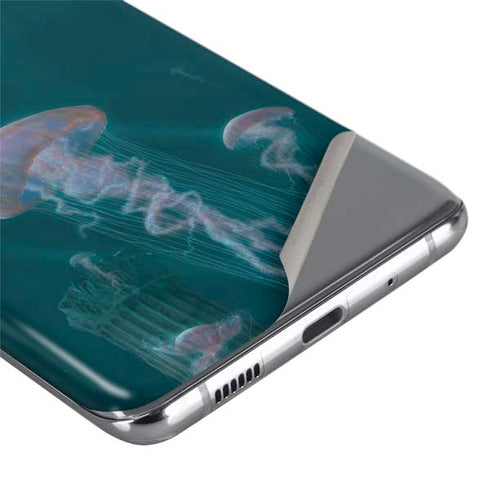 Vincent Hie Blue Jellyfish Galaxy S20 Ultra 5G Skin