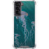 Vincent Hie Blue Jellyfish Galaxy S21 5G Clear Case