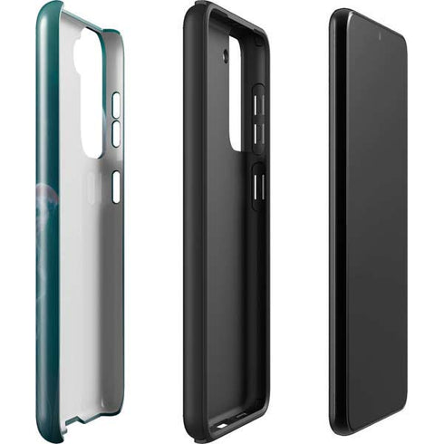 Vincent Hie Blue Jellyfish Galaxy S22 Plus Pro Case