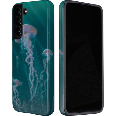 Vincent Hie Blue Jellyfish Galaxy S22 Plus Pro Case